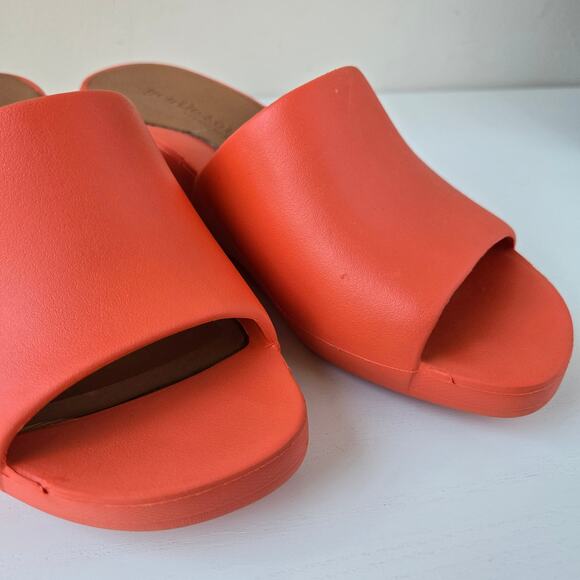 Gentle Souls by Kenneth Cole NEW Gisele Eva Wedge Heeled Slide Sandal Size 6 - Picture 7 of 16